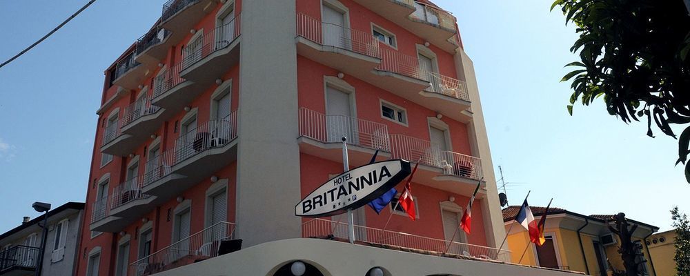 Hotel Britannia Rimini Marina Centro Exterior foto